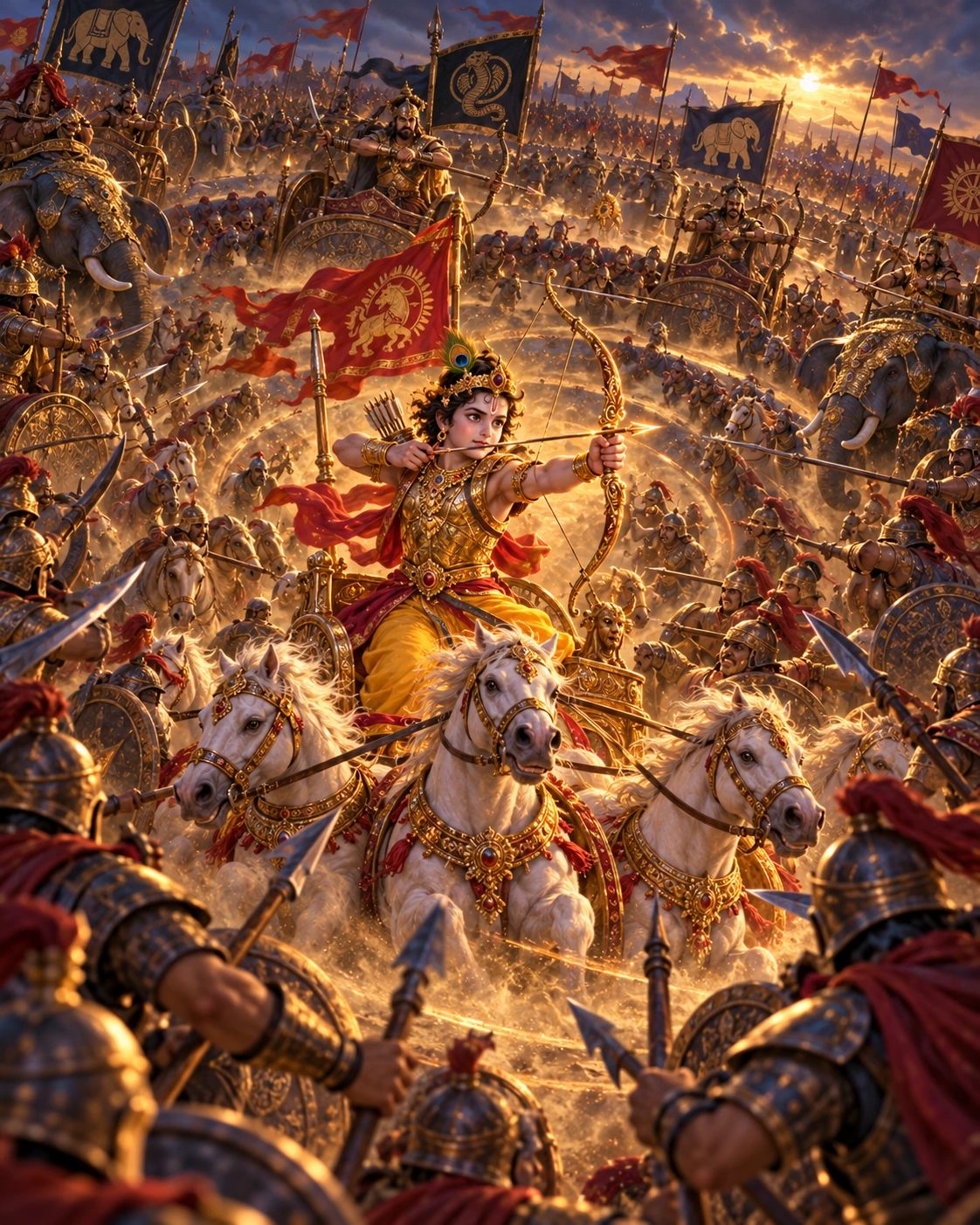 Abhimanyu and the Spiral