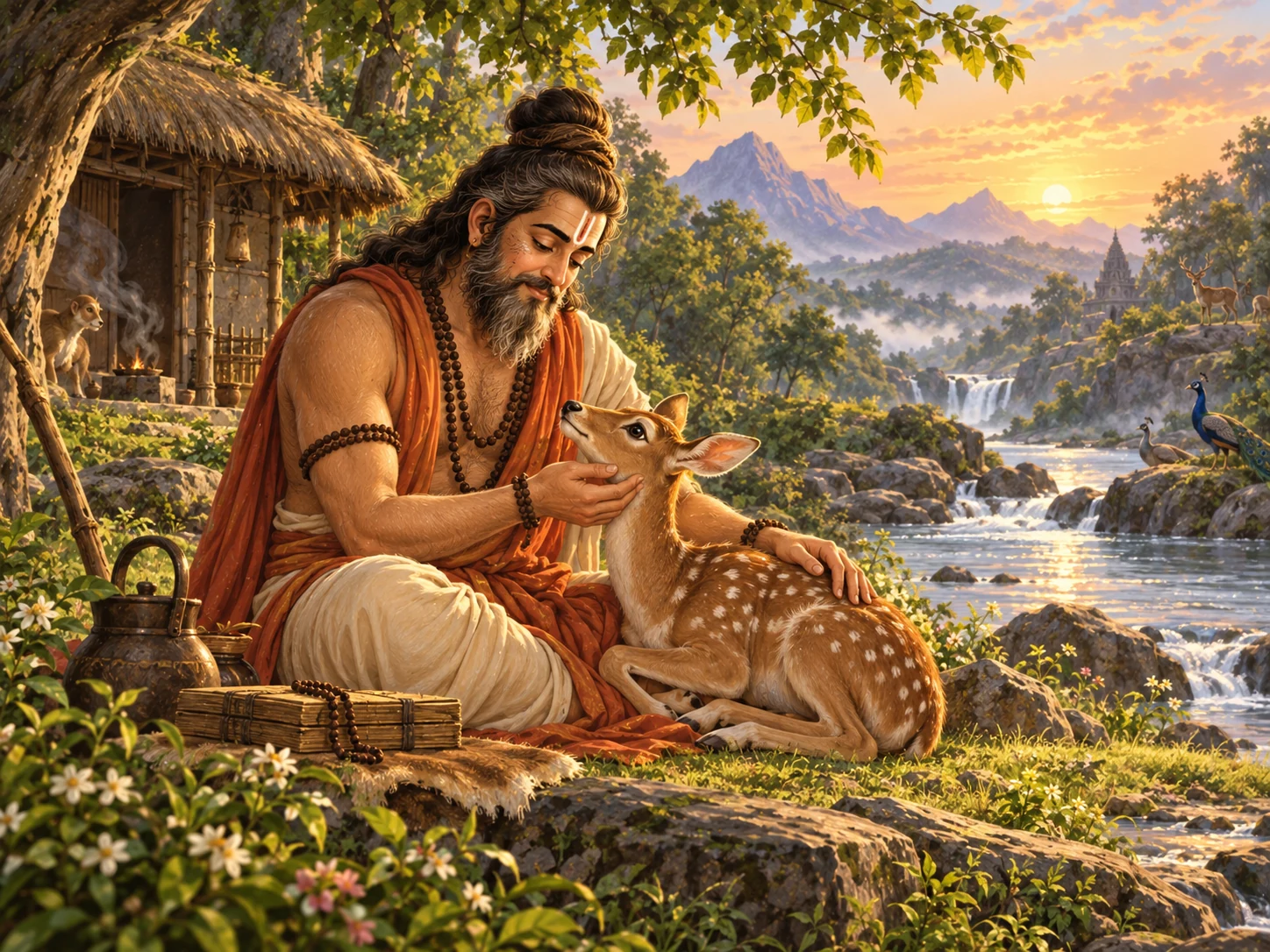 Bharata and the Fawn