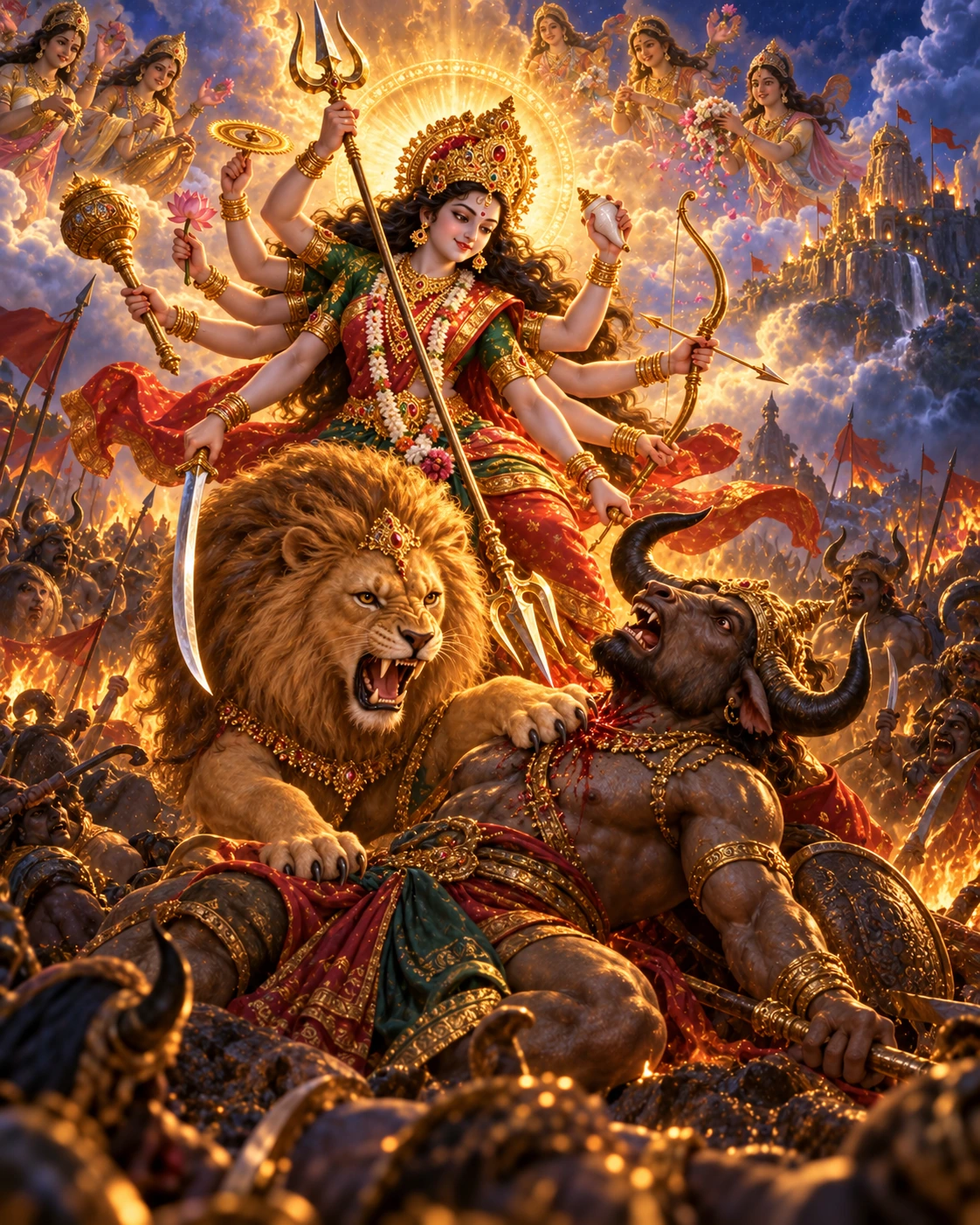 The Buffalo Nobody Could Fight की चित्रकला