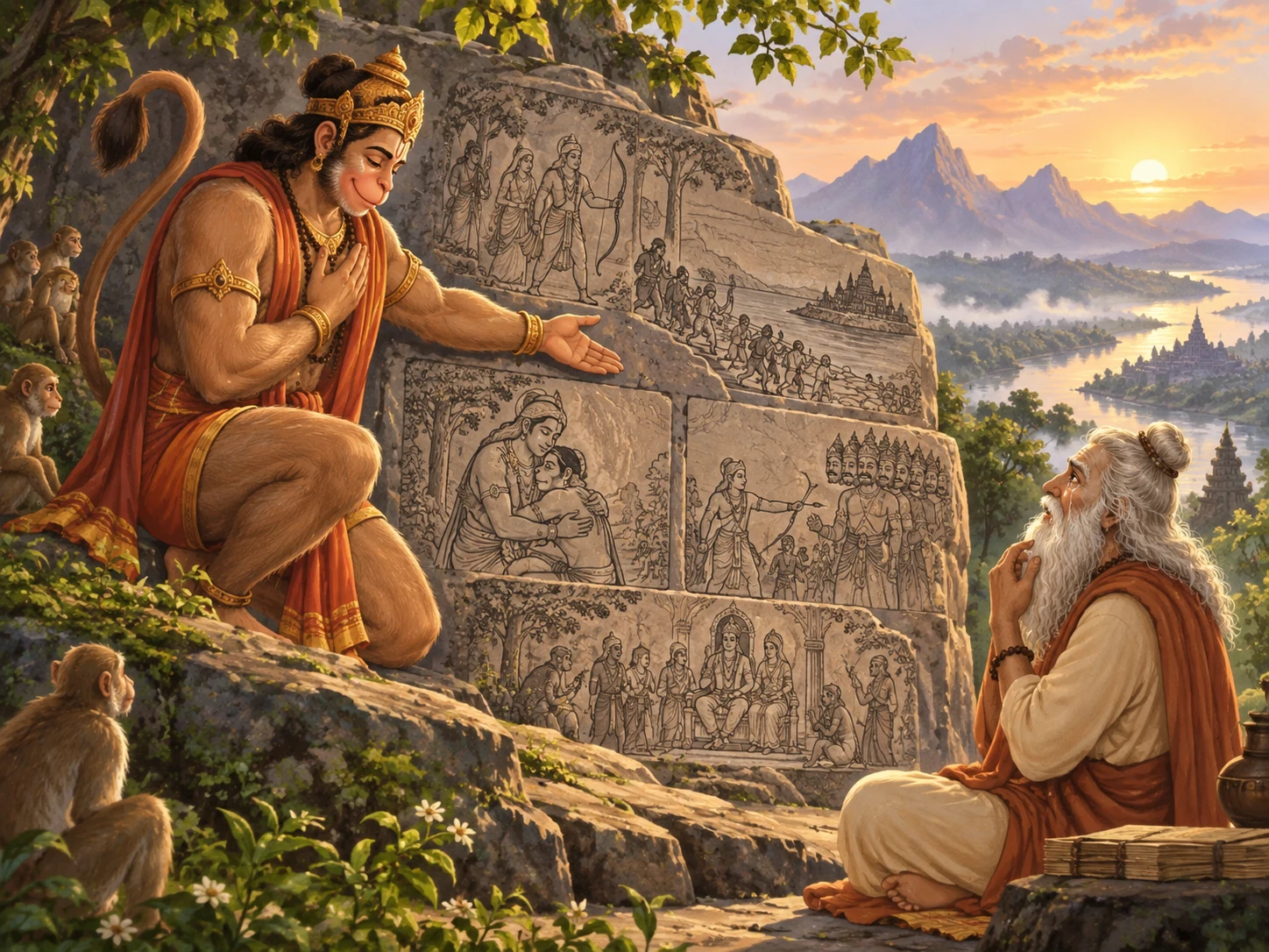 Hanumān Wrote One Too