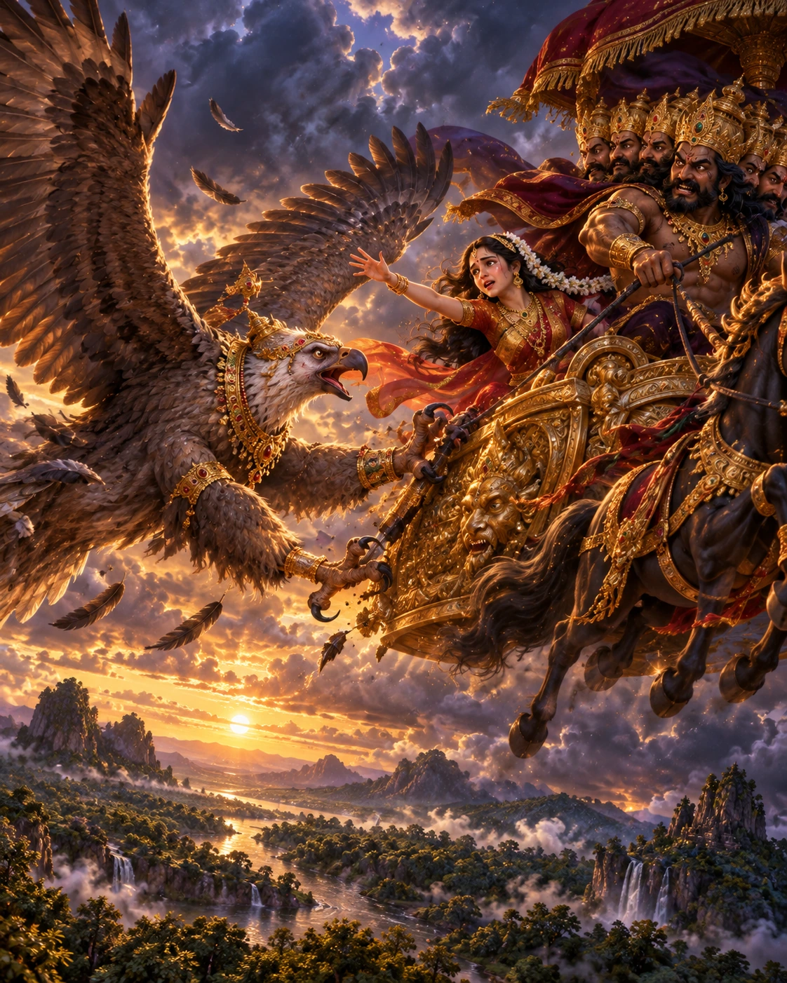 Jaṭāyu's Last Flight