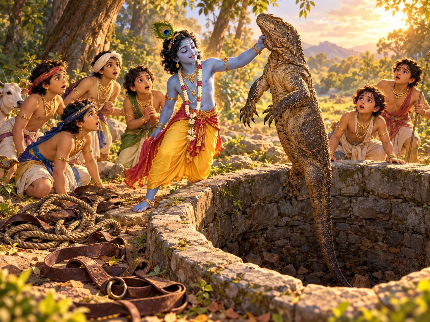 வறண்ட கிணற்றில் இருந்த மன்னன்