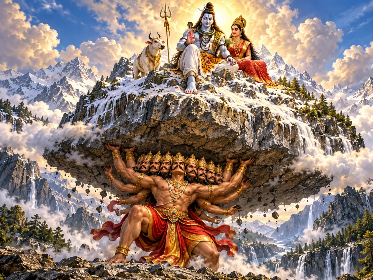 கைலாயத்தையே அசைத்த இராவணன்